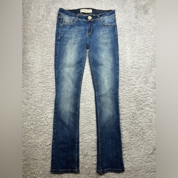 Fiorucci Jeans Womens Boot Cut Regular Wash Denim Classic Luxury Designer - Picture 1 of 6